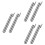6Pcs Lightweight Wire Twisting Tool for Power Drill Electrician Silver 8