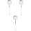 3Pcs Fine Mesh Stainless Steel Strainer Spoon Silver Colander Ladle 5