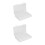 2Sets Round 27Mm Coin Holder Capsules with Transparent Storage Box 8