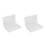 2Sets Round 27Mm Coin Holder Capsules with Transparent Storage Box 6