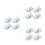 150Pcs White Socket Protectors Outlet Covers for Child Shock Safety 11