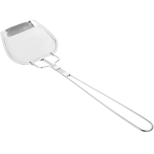 3Pcs Fine Mesh Stainless Steel Strainer Spoon Silver Colander Ladle 1