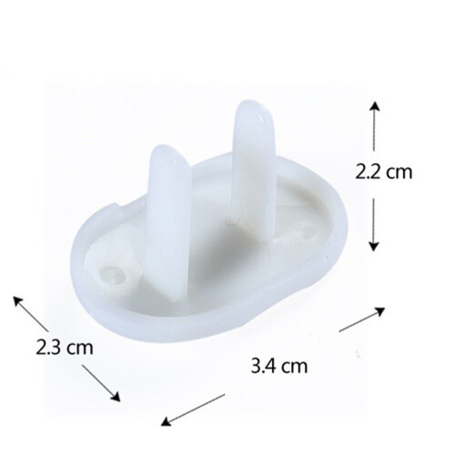 150Pcs White Socket Protectors Outlet Covers for Child Shock Safety 1