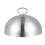 2Pcs Stainless Steel Cooking Domes Steak Covers Silver Kitchen Gadget 6