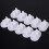 150Pcs White Socket Protectors Outlet Covers for Child Shock Safety 3