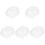 5Pcs Durable Transparent Hamster Bath Bowls Small Animal Sand Boxes 4