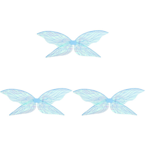 3Pcs Sky-Blue Cosplay Prop Lightweight Costume Accessory 2
