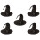 5Pcs Multi- Witch Hats Halloween Hanging Party Decor 4