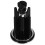 2Pcs Sink Drain Stoppers Universal Black ABS Rubber Bathroom Stopper 2