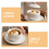 Ceramic Stew Pot White with Lid for Home Kitchen Use 7