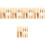 50Pcs Professional Saxophone Reeds Natural Reed for Training Use 4