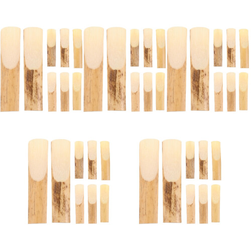 50Pcs Professional Saxophone Reeds Natural Reed for Training Use 2