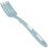 4Pcs Sky-Blue Silicone Pasta and Salad Serving Forks 1