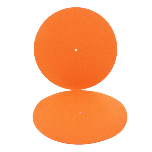 3Pcs Soft Felt Vinyl Record Mat Shock Absorption Turntable Pad 2