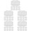 240Pcs Women Breast Pads Disposable Soft Absorbent Comfortable White 8