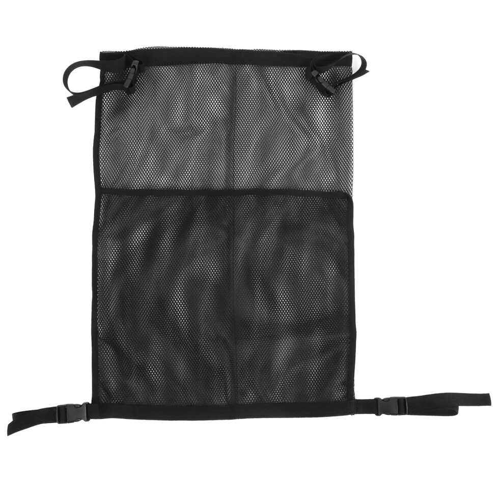 Happyyami Black 3Pcs Adjustable Oxygen Tank Organizer Bag For Wheelchair Storage