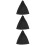 3Pcs Classic Black Cloak Halloween Cape Practical Party Prop 7
