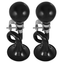 4Pcs Loud Black Metal Bike Bell Horn for Kids Bicycles and Scooters