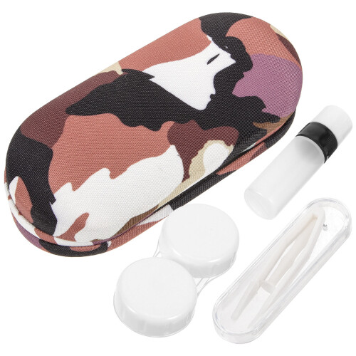 5Sets Portable Hard Shell Glasses Organizer Dual-Purpose Multicolor 2