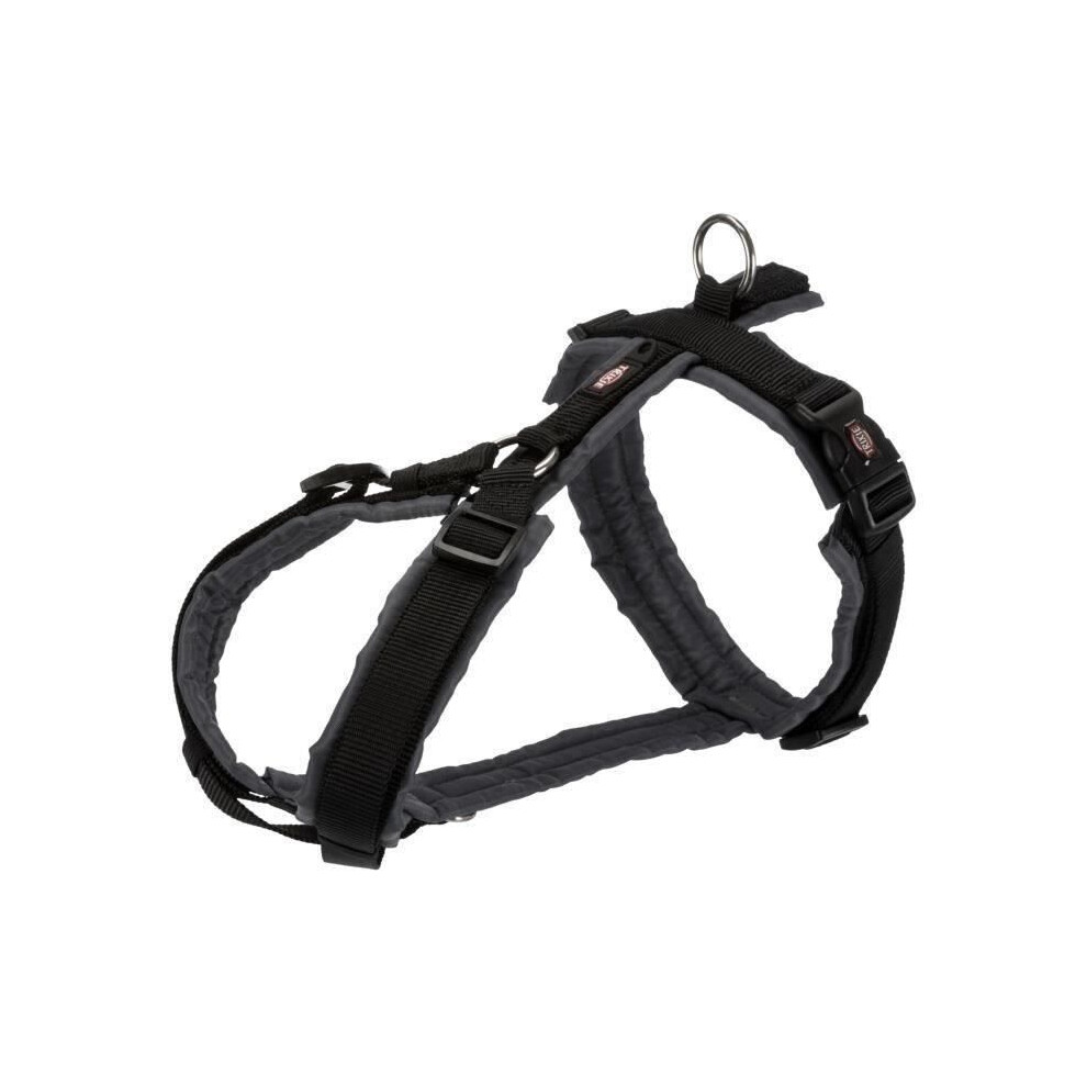 Trixie Premium Trekking Y Shaped Dog Harness - /Graphite, Xl Black