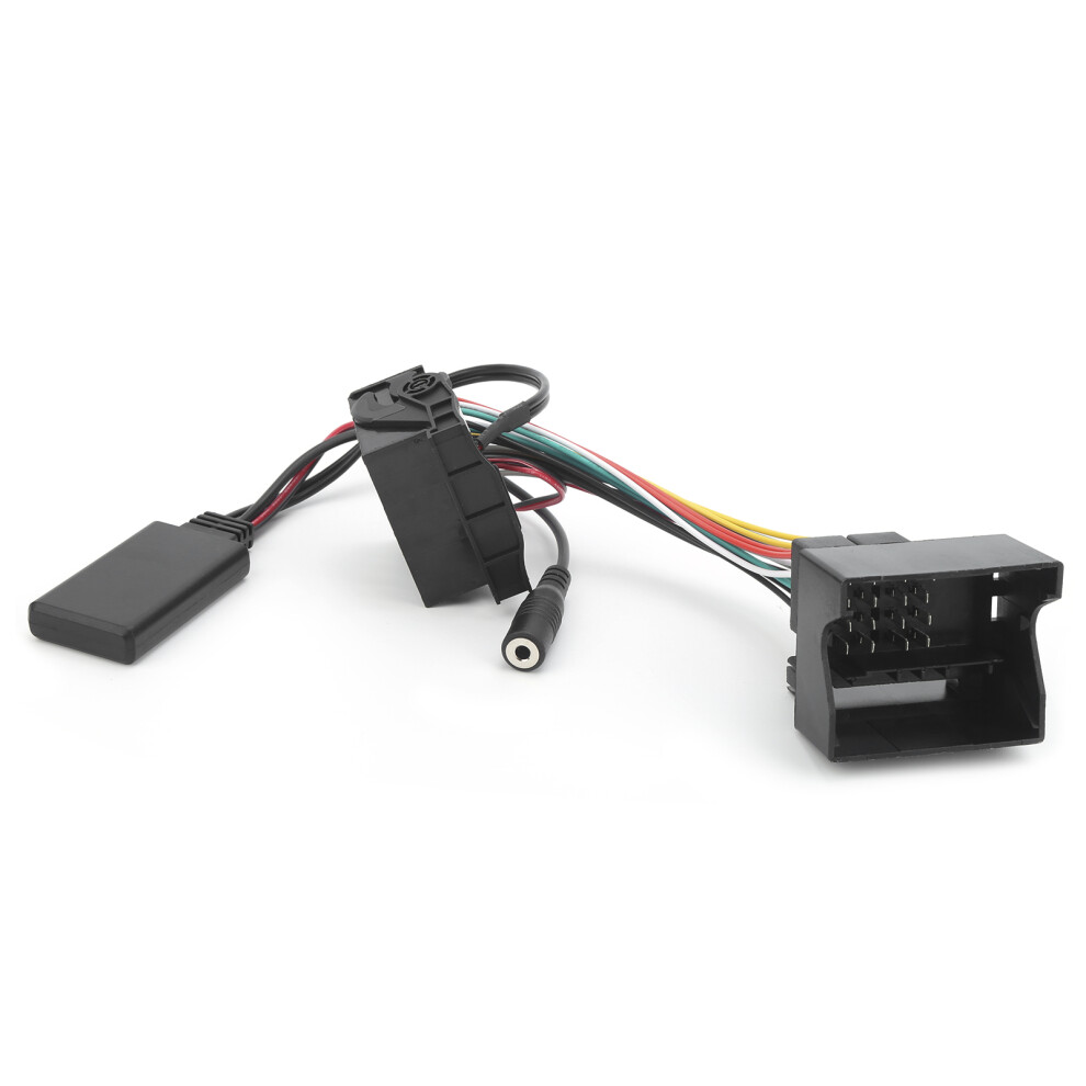 Bluetooth 5.0 Aux Cable 59.1In With Built-In Mic For E60 E63 E64 E65 E66 E87 8791378806371
