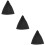 3Pcs Classic Black Cloak Halloween Cape Practical Party Prop 8