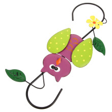 4Pcs Multipurpose Iron Wall Hooks Wall Mounted Owl Shape Key Holders