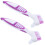 10Pcs Small Shell Mud Remover Brush for Aquatic Use 10