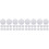 40Pcs White Half Round Natural Stone Cabochons for DIY Craft Projects 6
