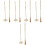 5Sets Golden Copper Incense Ash Press Tool and Brush Set for DIY Use 6