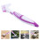 10Pcs Small Shell Mud Remover Brush for Aquatic Use 7