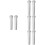 8Pcs Lightweight Ceramic Garlic Pestle Kitchen Tool Set 8