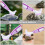 10Pcs Small Shell Mud Remover Brush for Aquatic Use 6