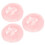 9Pcs Skin-Friendly Pink Powder Puff Large Makeup Accessory 2