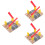 3Pcs Colorful DIY Train Road Block Railing Barrier Plaything 8