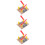 3Pcs Colorful DIY Train Road Block Railing Barrier Plaything 10