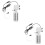 2Pcs Reusable Aquarium Filter Pump Portable Multi-Function Fish Tank 8