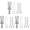 60Pcs Silver Gutter Clips and Roof Cable Clips for Heating 4