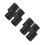 88Pcs Practical ABS Plastic Loose Leaf Binding Rings for Students 5