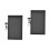 2Pcs Metal Mic Holder Black Portable Mic Storage Tray Multipurpose 6