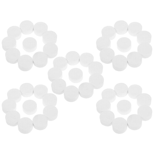 100Pcs Convenient Compressed Cotton Towels White for Travel 1