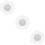 300Pcs White Gasket for Bottle Jars Self-Adhesive 10