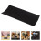 4Pcs Bamboo Napkin Storage Holder Black Multifunctional Tray 11