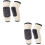 2Pairs Multi-Color Warm Fleece Lined Protective Leg Covers for Elderly 6