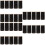 300Pcs Black PVC Shrink Wrap Capsules for Sealing 9