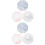 6Pcs Multi-Functional Marble Pattern Ceramic Wax Seal Stamp Pads 6