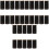 300Pcs Black PVC Shrink Wrap Capsules for Sealing 5