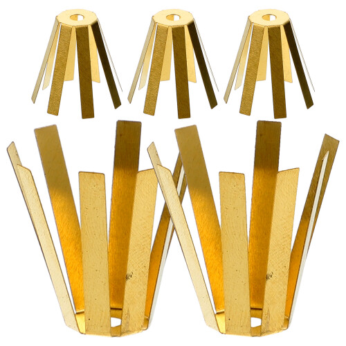 15Pcs Brass Shaft Adapter Shims Golf Octopus Type Shaft Assembly Tool 2