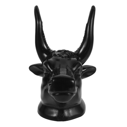 5Pcs Space-Saving Guitar Wall Mount Bull Shape Holder Black 2