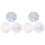 6Pcs Multi-Functional Marble Pattern Ceramic Wax Seal Stamp Pads 4